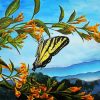 Eastern Tiger Swallowtail Butterfly diamond painting