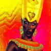 Egyptian Nubian Princess diamond painting