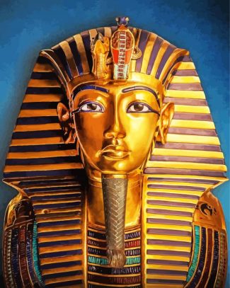Egyptian Tutankhamun diamond painting