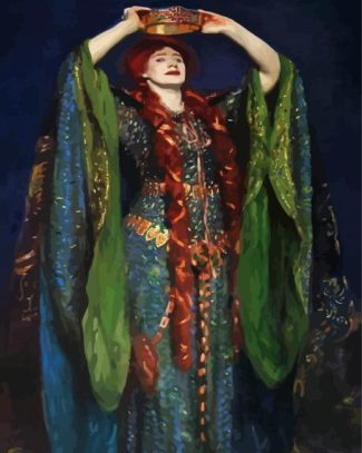 Ellen Terry As Lady Macbeth By Sargent diamond painting