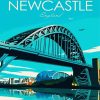 England Newcastle Poster diamond painting
