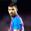 FC Barcelona Player Sergio Aguero diamond painting