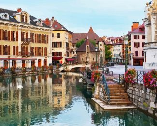 France Annecy diamond painting