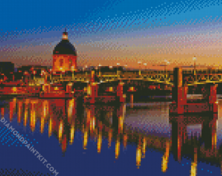 France Toulouse City diamond painting