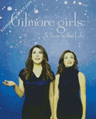 Gilmore girls poster diamond painting