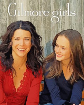 Gilmore Girls Serie paint by numbers