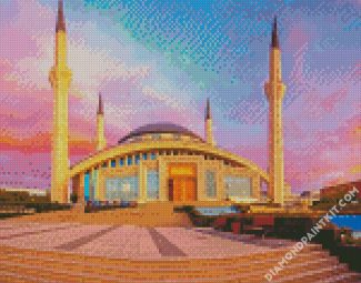 Ahmet Hamdi Akseki Mosque Ankara diamond painting