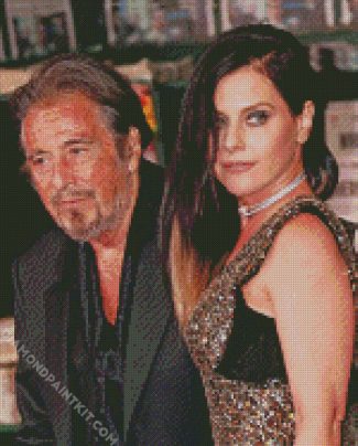Al Pacino And Meital Dohan diamond painting