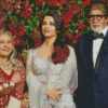 Amitabh Bachchan And His Wife And Aishwarya Rai diamond painting