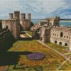 Anglesey Caernarfon Castle diamond painting
