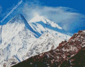 Annapurna Mountain diamond painting