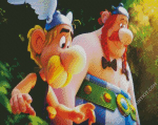 Asterix Characters diamond painting