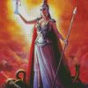 Athena Goddess Of War diamond painting