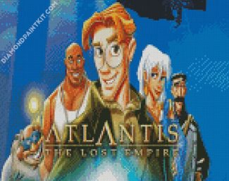 Atlantis The Lost Empire diamond painting