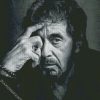 Black And White Al Pacino diamond painting