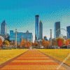 Centennial Olympic Park Atlanta diamond painting