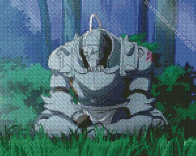 Fullmetal Alchemist Character Alphonse diamond painting