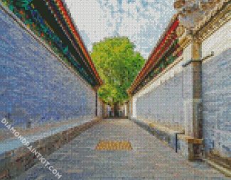 Traditional Alley In China diamond painting