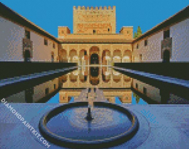 Alhambra Palace diamond painting