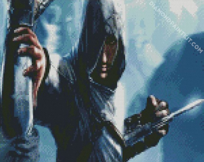 Assassins Creed Connor diamond painting