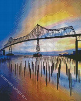 Astoria Bridge diamond painting