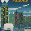 Atlanta Poster diamond painting