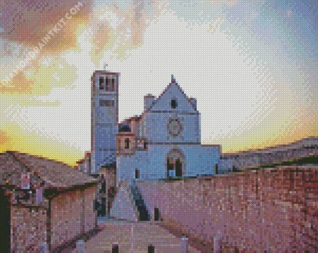 Basilica Of San Francesco Assisi diamond painting