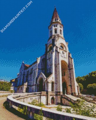 Basilica Of The Visitation Annecy France diamond painting