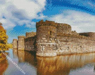 Beaumaris Castle Wales Anglesey diamond painting