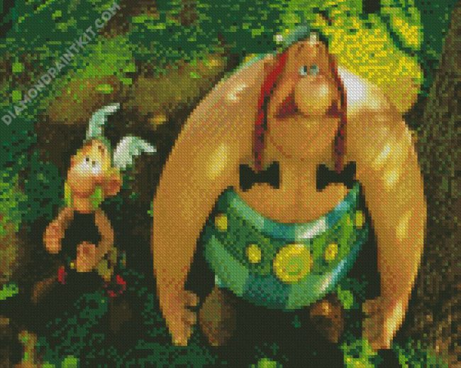 Asterix Characters Serie diamond painting