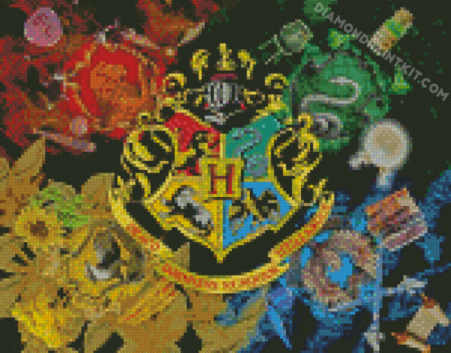 Hogwarts School Harry Potter - 5D Diamond Painting