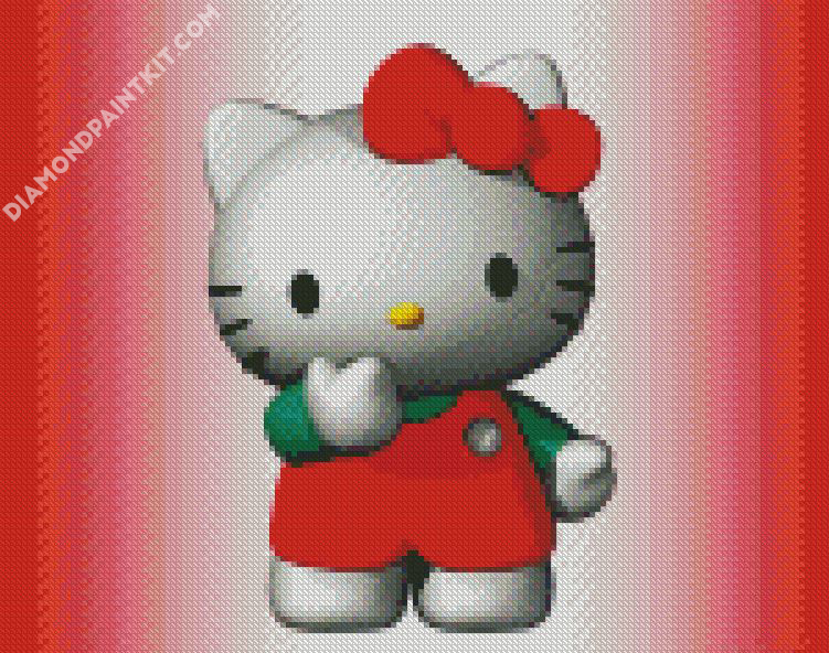 Hello Kitty Cat - 5D Diamond Paintings 
