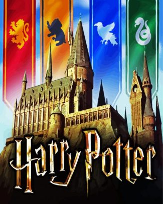 Hogwarts School Harry Potter diamond painting