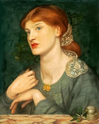 Il Ramoscello Rossetti diamond painting