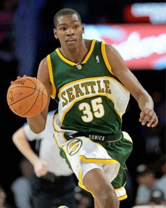 Kevin Durant Seattle Supersonics Diamond painting