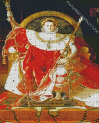 King Napoleon Bonaparte diamond painting