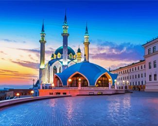 Kul Sharif Mosque russia diamond painting