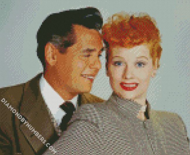 Lucy And Ricky diamond painting