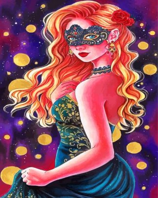 Masquerade Princess Diamond painting
