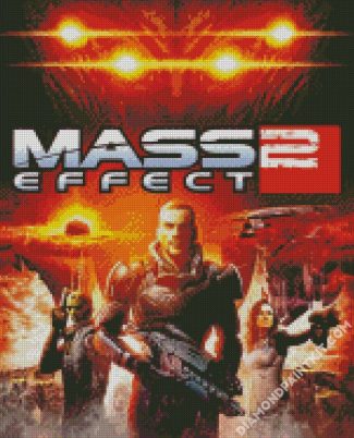 Mass Effect Video Game diamond painting