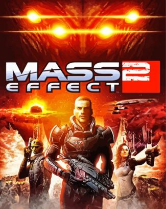 Mass Effect Video Game diamond painting