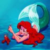 Mermaid And Sebastian diamond painting