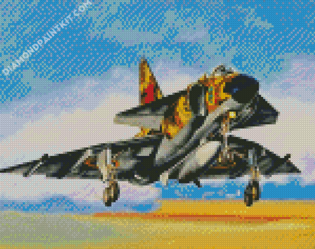 Military Aircraft diamond painting