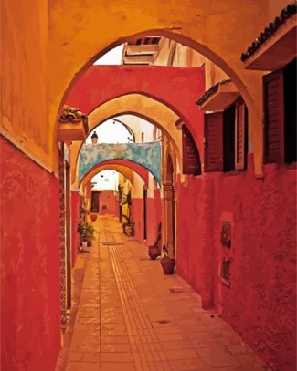Moroccan Alley diamond painting
