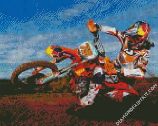 Motocross Race diamond painting
