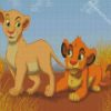 Nala And Simba diamond painting