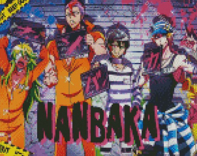 Nanbaka Anime diamond painting