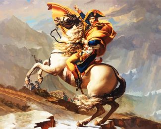 Napoleon Crossing The Alps diamond painting