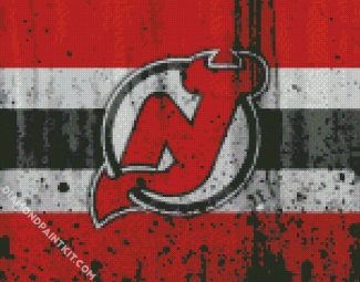New Jersey Devils Ice Hockey Club diamond painting