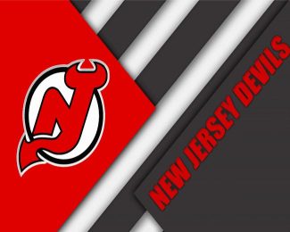 New Jersey Devils Logo diamond painting